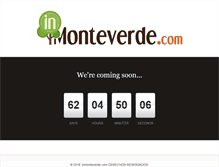 Tablet Screenshot of inmonteverde.com